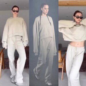 Brule Tan Crewneck & Straight Leg Pants